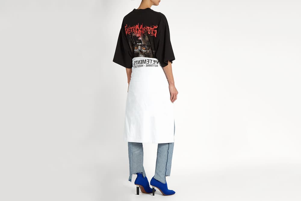 Vetements Lighter-Heel Sock Ankle Boots Red White Blue