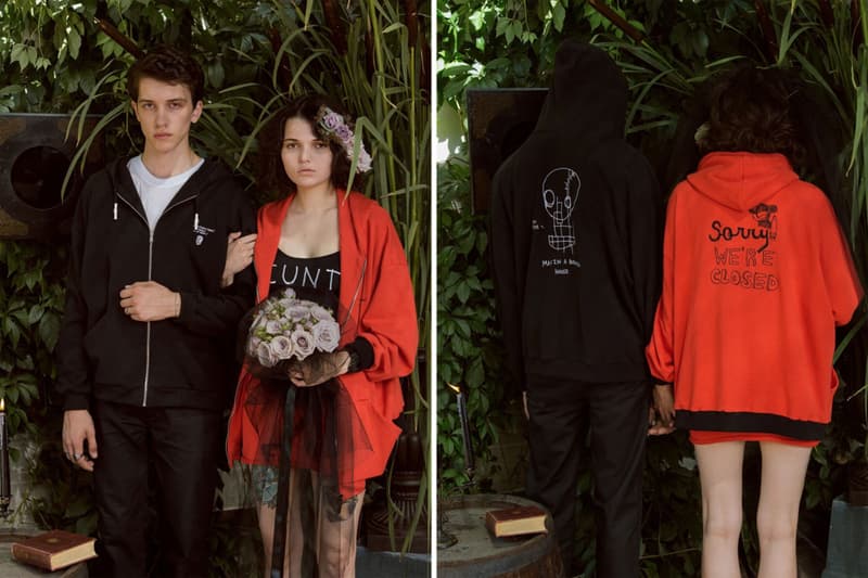 zddz legtorn funeral service 2016 fall winter lookbook grim ripper slogan