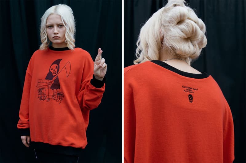 zddz legtorn funeral service 2016 fall winter lookbook grim ripper slogan