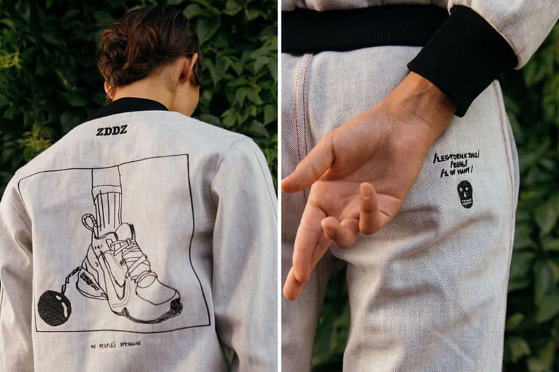 zddz legtorn funeral service 2016 fall winter lookbook grim ripper slogan