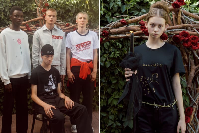 zddz legtorn funeral service 2016 fall winter lookbook grim ripper slogan