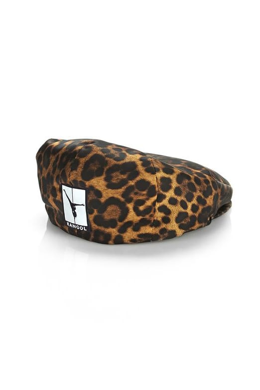 kangol leopard hat