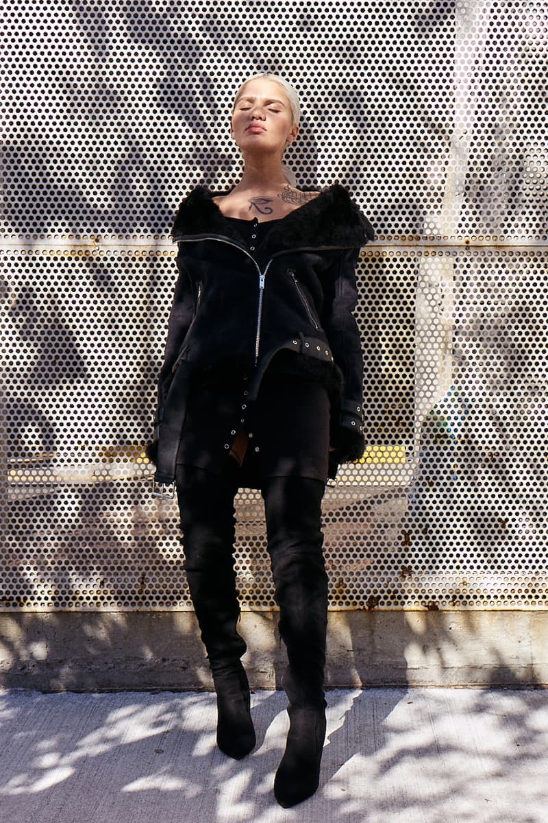Amina Blue Missguided 2016 Winter