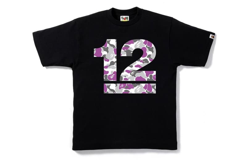 BAPE NYC Store 12 Year Anniversary T-Shirt Collection