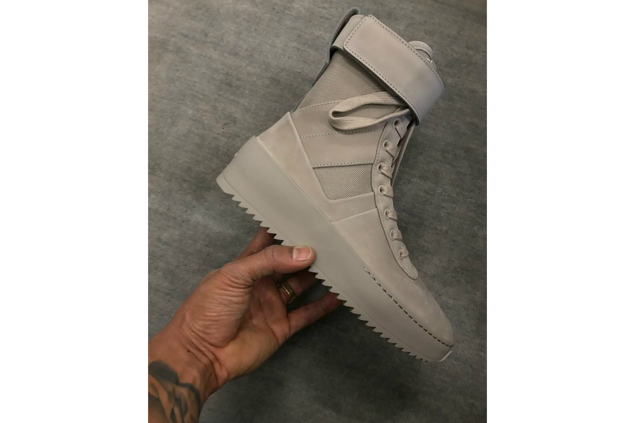 fear of god military sneaker sizing