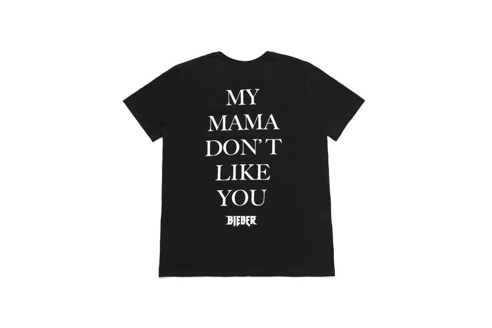 Justin Bieber Purpose Tour 2017 Spring/Summer Merch