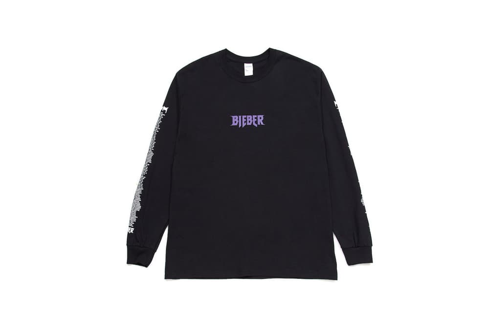 Justin Bieber Purpose Tour 2017 Spring/Summer Merch