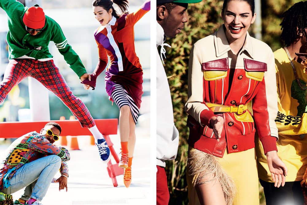 Kendall Jenner Tyler the Creator Vogue January 2017