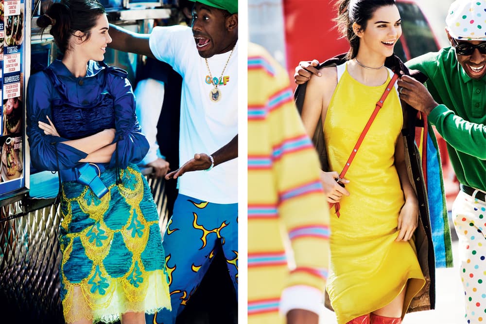 Kendall Jenner Tyler the Creator Vogue January 2017