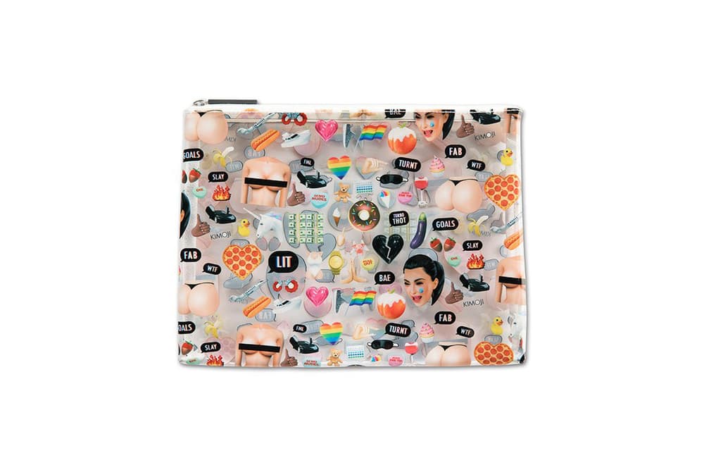 Kim Kardashian KIMOJI SAVAGE Merch Bra Underwear Slippers