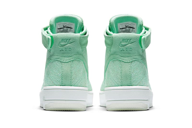 Nike Air Force 1 Ultra Flyknit Mid Enamel Green