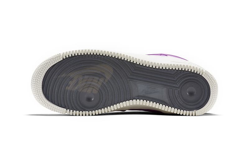 NikeLab Air Force 1 Citron Purple Stardust