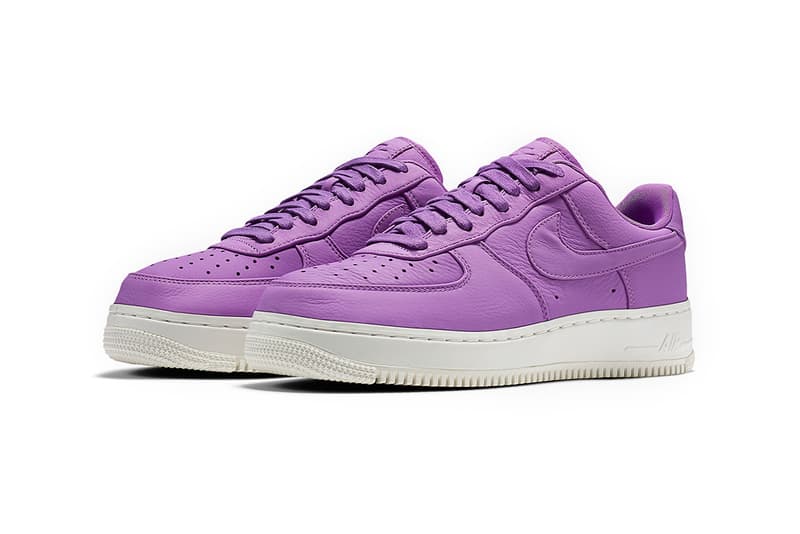 NikeLab Air Force 1 Citron Purple Stardust