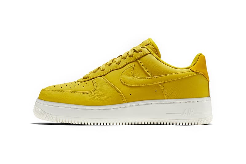 NikeLab Air Force 1 Citron Purple Stardust