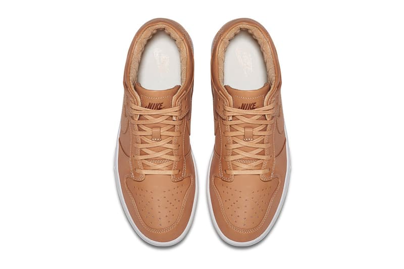 NikeLab Vachetta Tan Dunk Luxe Low