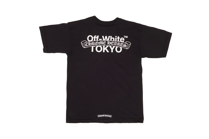 chrome hearts off white t shirt