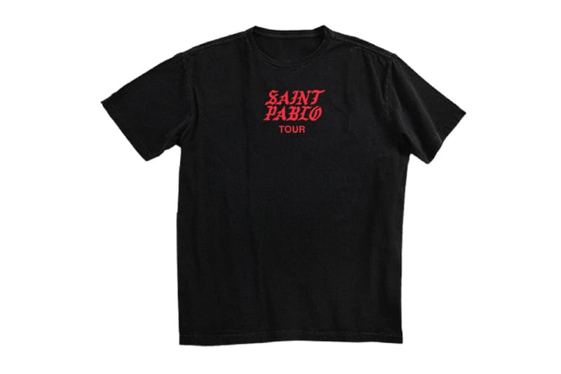 saint pablo tour shirt