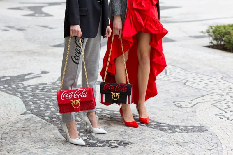 pinko coca cola bag