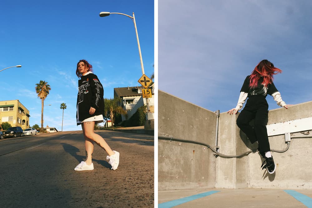 PUMA Basket Heart Black White Alysha Nett Allie Layus