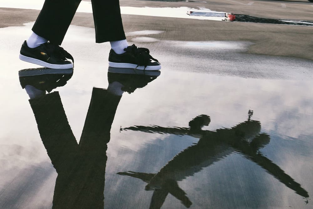 PUMA Basket Heart Black White Alysha Nett Allie Layus