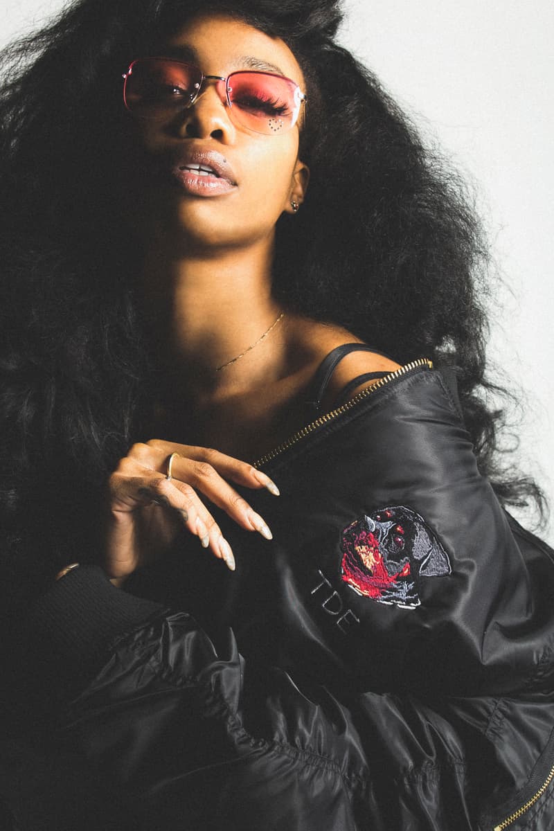 SZA Kendrick Lamar TDE 2016 Holiday Collection