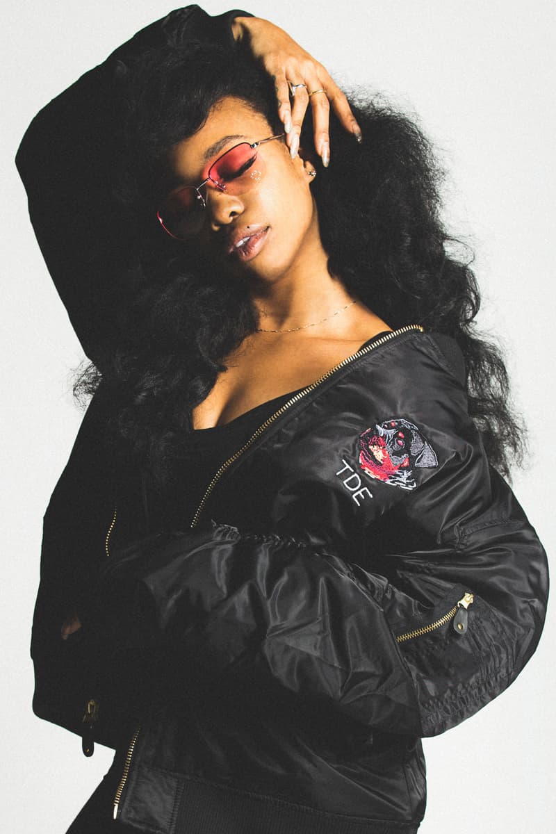 SZA Kendrick Lamar TDE 2016 Holiday Collection