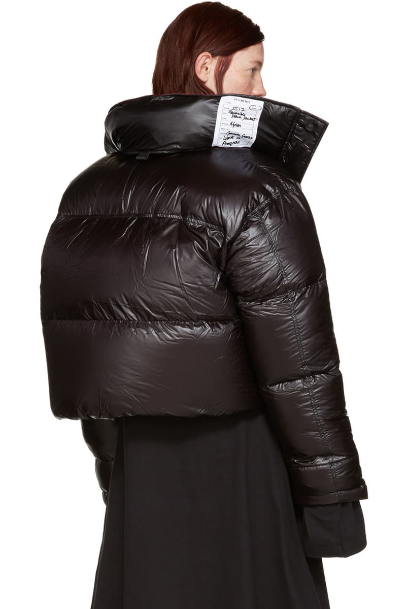 Vetements x Canada Goose Collaboration SSENSE