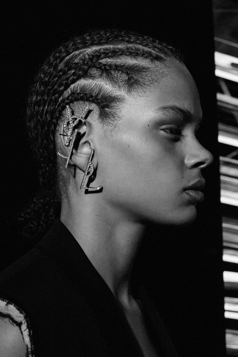 Saint Laurent YSL Monogram Earrings