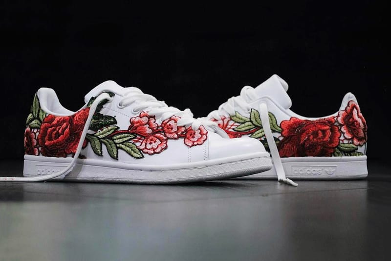 adidas Stan Smith Flowerbomb Custom 