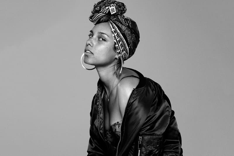 alicia keys no makeup