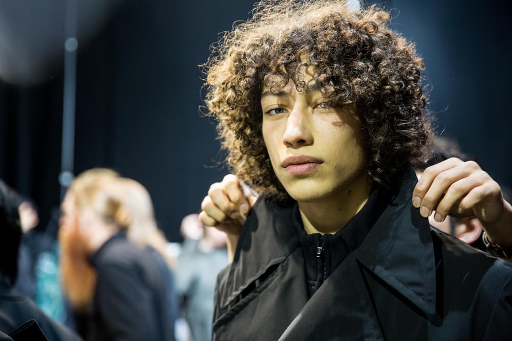 adidas y-3 yohji yamamoto paris fashion week backstage