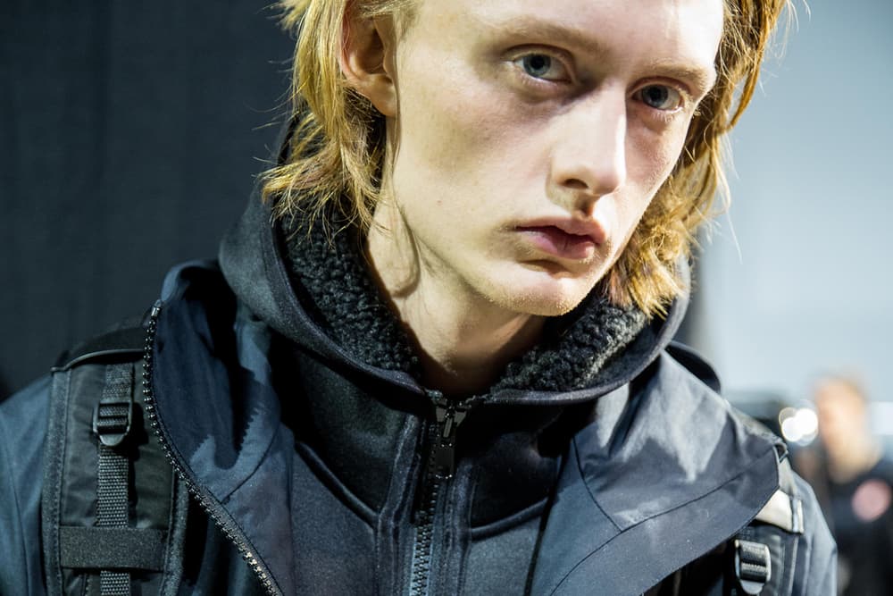 adidas y-3 yohji yamamoto paris fashion week backstage
