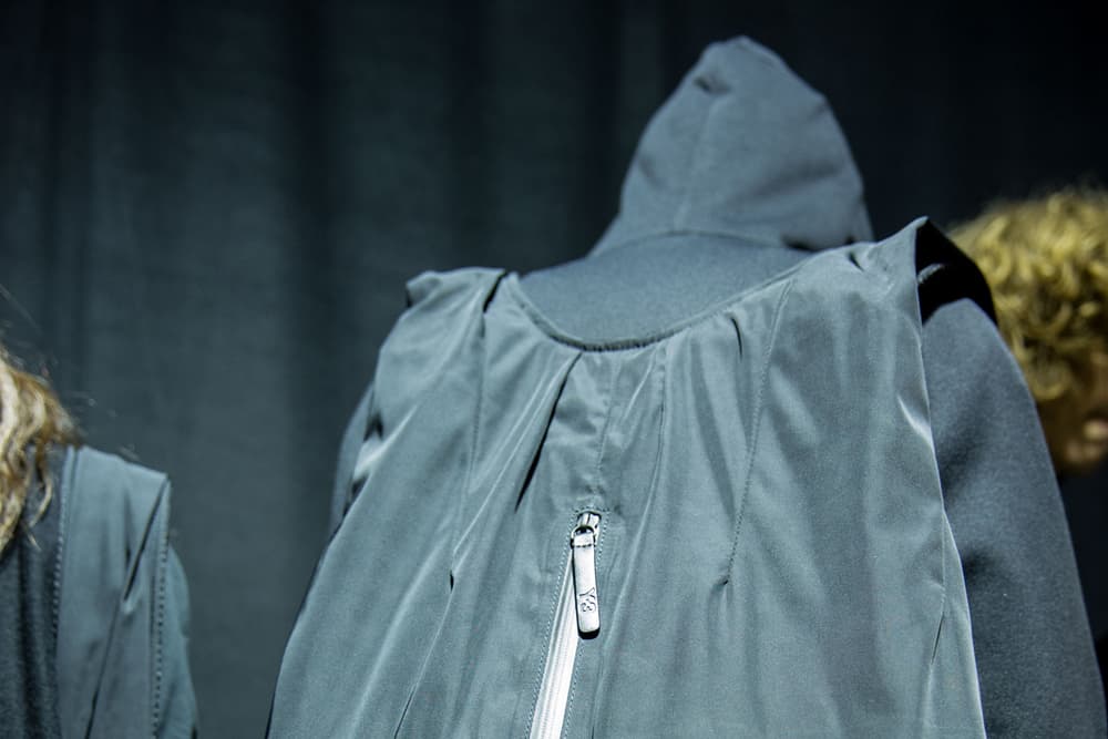 adidas y-3 yohji yamamoto paris fashion week backstage