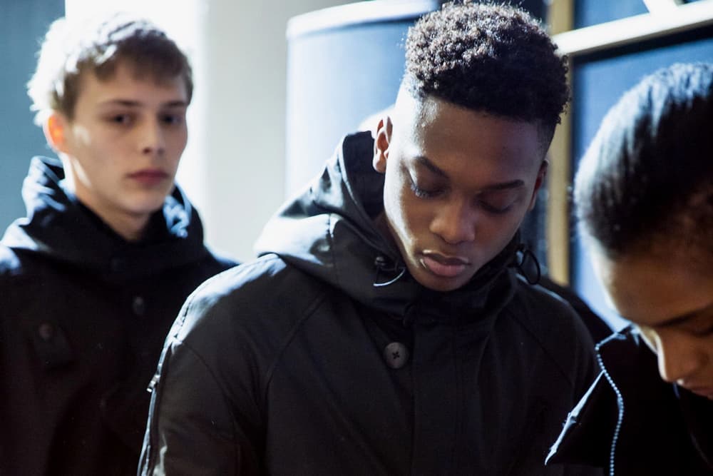 adidas y-3 yohji yamamoto paris fashion week backstage