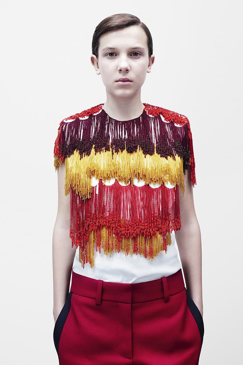 Millie Bobby Brown Calvin Klein Raf Simons Campaign