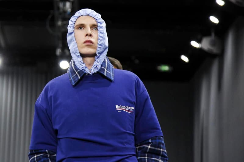 Demna Gvasalia Balenciaga 2017 Men's Collection Bernie