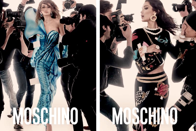 Gigi Bella Hadid Moschino 2017 Spring Campaign