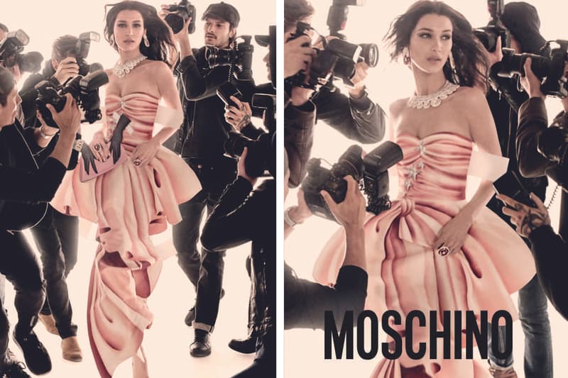 Gigi Bella Hadid Moschino 2017 Spring Campaign