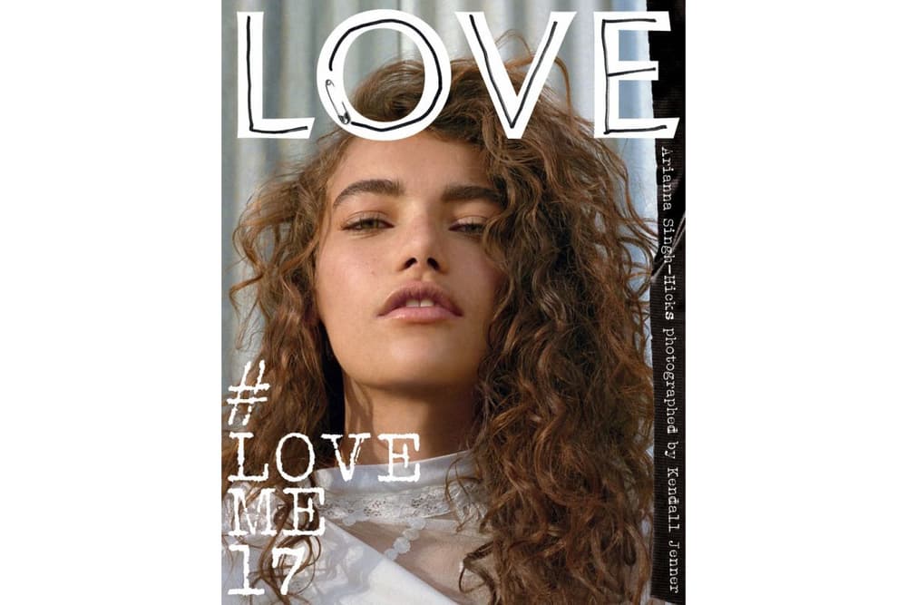 Kendall Jenner Arianna Hicks LOVE Magazine Issue 17 Cover