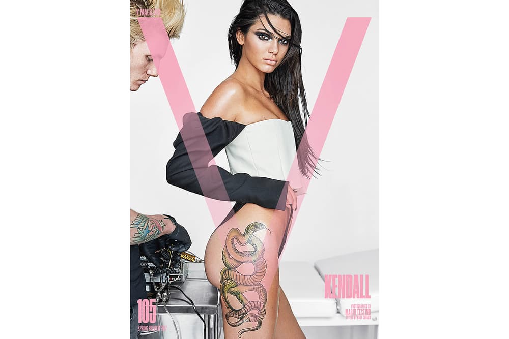Kendall Jenner V Magazine Cover 2017 January