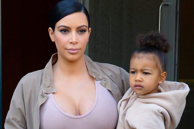 Kim Kardashian Kanye West Kids Apparel North