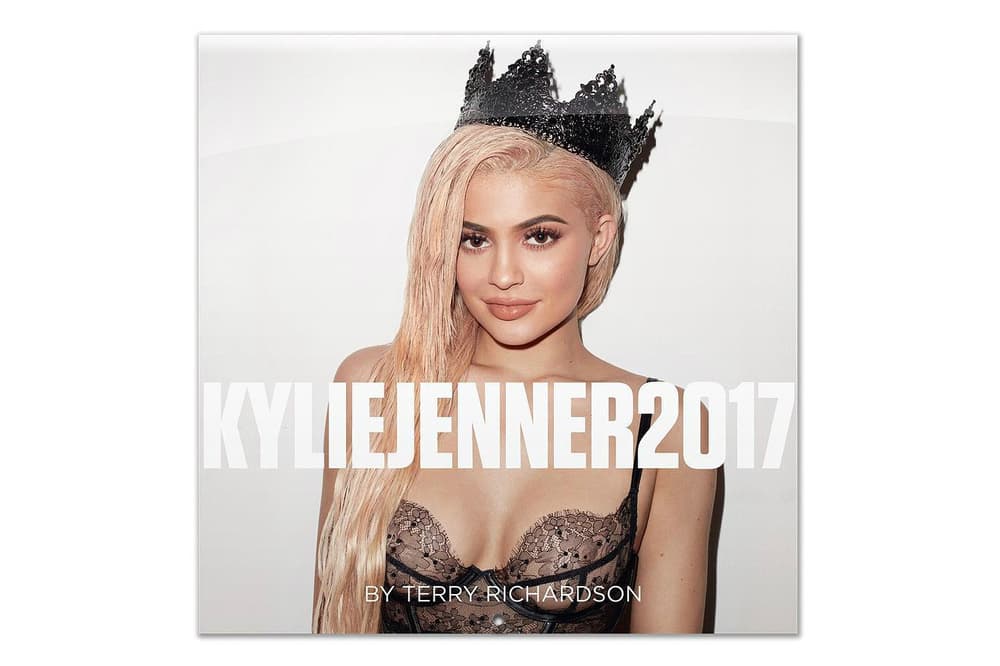 Kylie Jenner Terry Richardson 2017 Calendar