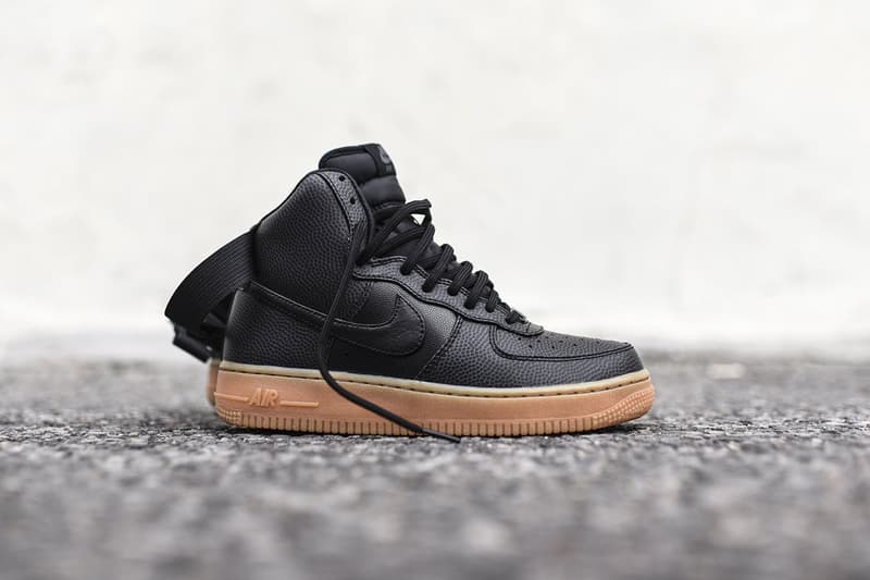 Nike Air Force 1 SE Black Maroon