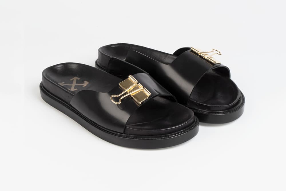 OFF-WHITE Binder Clip Sandals