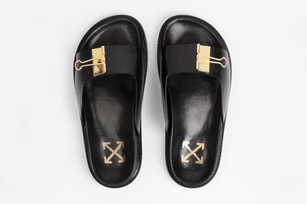 OFF-WHITE Binder Clip Sandals