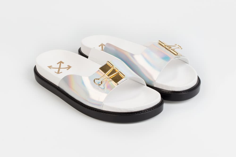 OFF-WHITE Binder Clip Sandals