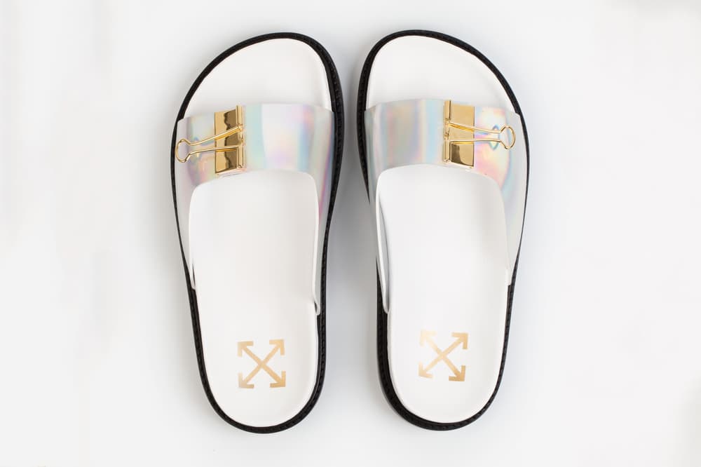 OFF-WHITE Binder Clip Sandals