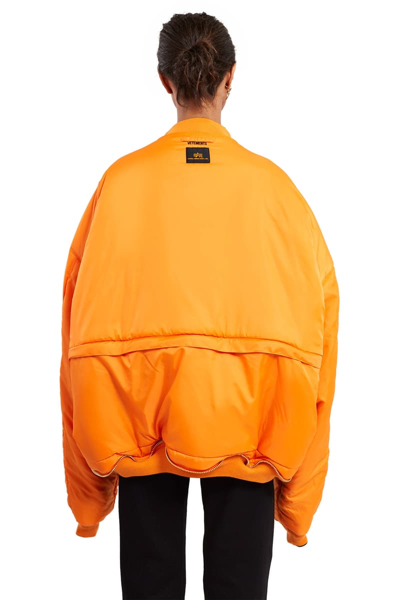 Vetements x Alpha Industries Bombers