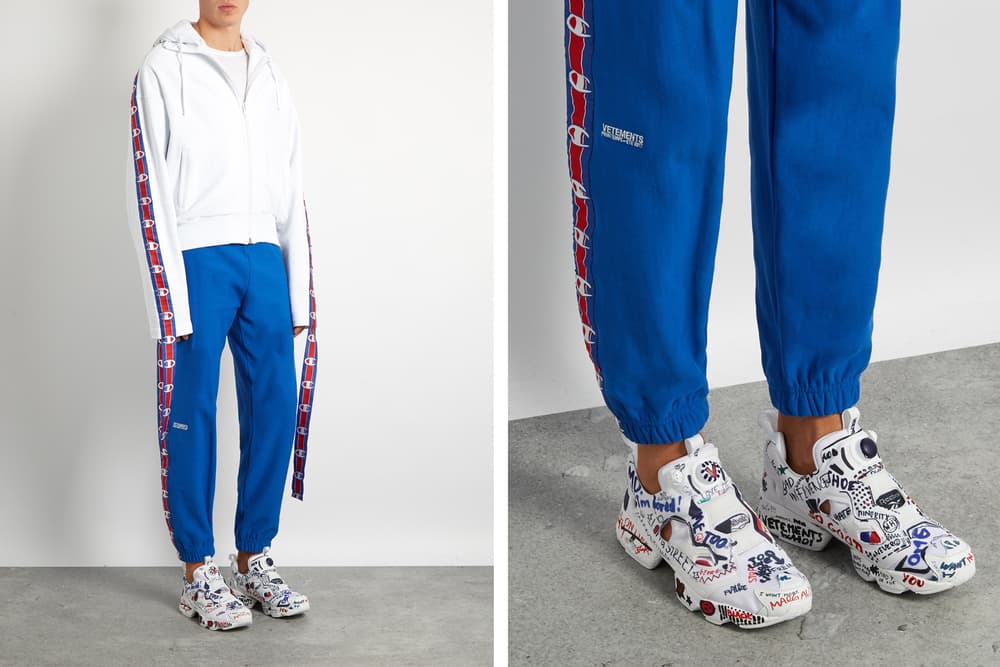 Vetements x Reebok Instapump Fury
