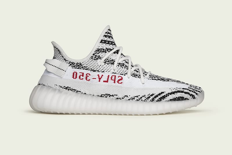 kanye west yeezy boost 350 v2 zebra